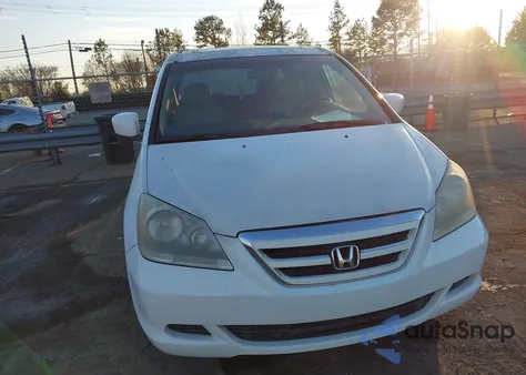 2007 Honda Odyssey Exl from USA, damaged, VIN 5FNRL38777B136400